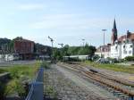 Der ruhige Endbahnhof Landsberg am Lech am 18.06.2009. ... Der ruhige Endbahnhof Landsberg am Lech am 18.06.2009. ...