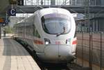 Alte Bilder: Ein Diesel-ICE bei der Abfahrt am D�sseldorfer Flughafen, ...
