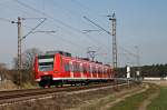 Der Ludwigshafener 425 613 ist am 21. M�rz 2009 als ...