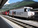 Im Bahnhof von Chur am 07.06.09 die BR 4/4 III ...