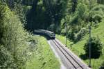 Als am 19.5.2007 dieses Bild entstand, geh�rten die gr�n-Beigen Pendelz�ge ...