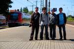 Die Fotografen der Th�ringen-Tour vom 13.06.09 v.l.n.r.: Meine Wenigkeit, Christopher ...