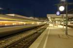 Ausfahrender TGV...   ...