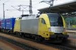Nachschieber: Dispo ES 64 U2 - 073 hilft einem KLV-Ganzzug ...