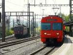 RBS / SBB - Triebwagen Be 4/12 47 und SBB ...