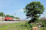 152 121 am 09.05.09 nach M�nchen-Nord in Karlsfeld km 16,1 ...