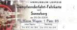 Sonderfahrt: Leipzig - Sonnberg ...  Dieter Berger 24.06.2009
