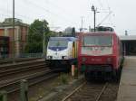 ME 146-13 und 120 148 in Hannover HBF  ...