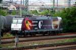 185-CL 002 der Veolia steht am 24.06.09 in Bitterfeld.  ...