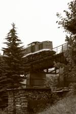 Am Mittad des 23.06.09 ist der Arbeitszug mit 202 646-6 ...