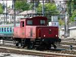 ee-3-3 SBB - Rangierlok Ee 3/3 16458 im Bahnhofsareal von Bern am 03.05.2009
