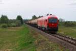 ER20CF ER 20CF - 030 und 025 mit Kesselzug bei Girkautai (11.05.2009)