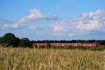 Steuerwagen Bauart Karlsruhe Zur Kieler Woche 2009 fahren die RB Neum�nster-Kiel mit 5-6 n-Wagen und 143 bzw. 112 statt 648. 20.06.09