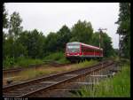 br-628-----928--629 628 542 bei der Einfahrt in Hodenhagen