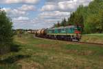 2M62U - 0382 mit Kesselzug vor Venta (12.05.2009) ... 2M62U - 0382 mit Kesselzug vor Venta (12.05.2009) ...