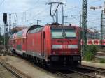 146 245 verl�sst am 18.06.2009 N�rnberg mit einem RE.  ...