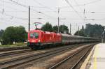 1116 196 + 131 mit dem OEC 162 Transalpin am ... 1116 196 + 131 mit dem OEC 162 Transalpin am ...