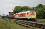 LOCON Voith Maxima 40 CC hat einen D�ngerzug nach Wittenburg ...