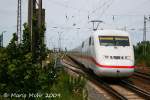 ICE 847 / 857 auf dem Weg nach Berlin Ostbahnhof, ...