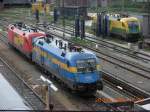 gysev Ein �beraus ertragreicher Tag war der 26.6.2009; in der Traktion Wien West waren zwei Taurus-Lok der Raaberbahn in unterschiedlicher Ausf�hrung (Baureihe 1047 bzw. 1116) sowie die schwedische EM-Lok abgestellt.