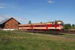 d1 D1 - 767 mit dem 696 in Pilviskiai (13.05.2009)
