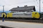 br-189-dispolok Eine weitere 'Gelb-Silberne' f�r die Sammlung von Dennis. ES 64 F4 - 004 'RTC-Lokomotion' gibt sich die Ehre. (Brixlegg, 20.06.2009).