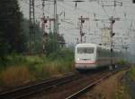 ICE-Taufe in Altenburg am 27.06.2009. Der Star des Tages rollt ...