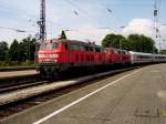 Br 218 194 und Br 218 xxx im August 2008 ...