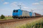 185 519-6 und 185 530-3 VPS am 23.06.2009 bei V�hrum ...