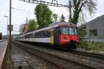 RABDe 510 015 und RABDe 510 014 am 18.4.2008 als ...