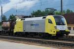 Lokomotion-Taurus ES 64 U2 - 037 im Lokportrait. Blitzsauber pr�sentiert ...