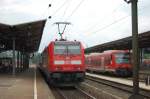 E-Lok meets Dieseltriebzug! 146 ...  Pascal Ost 28.06.2009