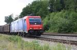 Am 27.06.09 kam mir in Assling (Oberbay) die 482 035-3 ...