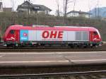 Die Hercules der OHE stand am Osterwochenende 2008 abgestellt mit ...