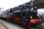 94 1538 am 20.06.09 kurz vor der Abrahrt im Bahnhof ...