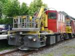 SBB - Baudienst Tm 2/2 9457 abgestellt im Bahnhofsareal ...