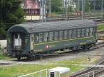 Personenwagen SBB - Bremsversuchswagen X 51 85 99-73 206-3 auf dem Areal des  Lokdepots in Biel/Bienne am 05.05.2009