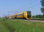 dm-90 3413 und 34412 mit Regionalzug 9160 Groningen-Zwolle bei Glimmen am 14-5-2008.