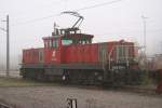 br-1063 Ein paar Meter neben der 1044 035 ruhte sich eine der vier verbliebenen Prototyp-1063, die 1063 004 am 9. Dezember 2008 im Heizhaus Amstetten aus. 