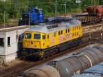 EBW Cargo Ludmilla V300.09 EBW-CARGO bei ihrer Sonntagsruhe im G�terbahnhof Untert�rkheim. (28.06.2009) 