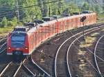 br-424 424 026 + 426 015 am 24.6.2009 in Minden (Westfahlen)