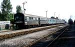 Steuerwagen Wendezug mit 424 189 in B�k  06.07.79