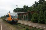 642 414-6 am 28.06.09 im Bahnhof Klinge  ...