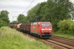 BR 152 152 062-6 mit gem.GZ am 25.6.2009 durch Ahlten 
