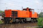 br-275-mak-g-1206 832 (RBH) f�hrt am 29. Juni 2009 um 12:10 Uhr durch Oberhausen West