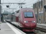 Am Sonntagmittag staunte ich nicht schlecht, als dieser Thalys langsam ...