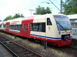 HzL Hohenzollersche Landesbahn AG VT 254 in Radolfzell am 29/06/09.