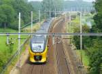 Ein DD-IRM Triebzug BR 8600/8700 unterweg von Amsterdam CS in ... Ein DD-IRM Triebzug BR 8600/8700 unterweg von Amsterdam CS in ...