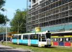 Strasenbahn Rotterdam RET 735 Delftseplein Rotterdam 29-06-2009.