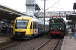 br-144-e-44-dr-244 E 44 044 am 20.06.09 im Bahnhof Sonneberg.
